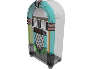 Jukebox 3D Model preview