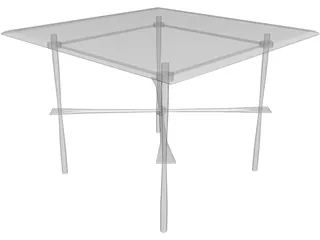 Table 3D Model preview
