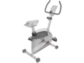 Kettler Exercise Bike 3D Model preview