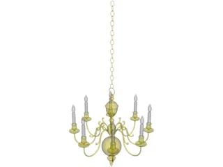 Light Classic 3D Model preview