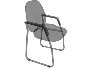 Chair Office 3D Model preview