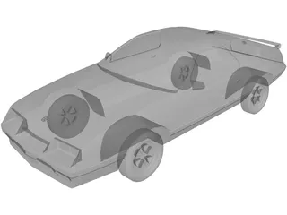 Plymouth Laser (1984) 3D Model preview