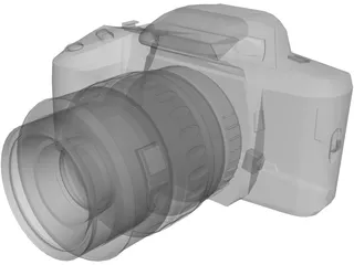 Pentax Photocamera (35mm) 3D Model preview