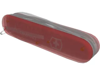 Swiss Knife 3D Model preview