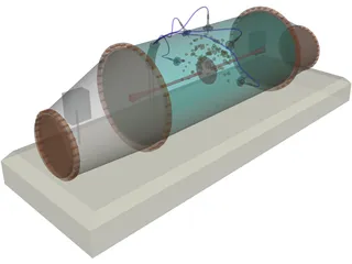Fusion Generator 3D Model preview