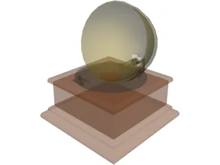 Gramophone 3D Model preview