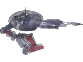 Robot 3D Model preview