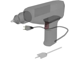 Drill 3D Model preview
