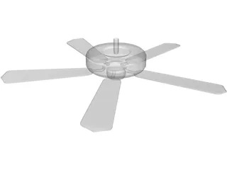 AZ Fan 3D Model preview