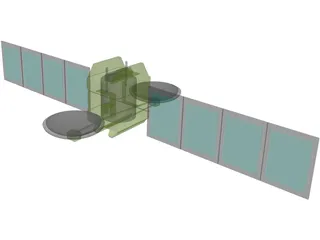 Satellite 3D Model preview