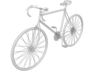 Bicycle 3D Model preview