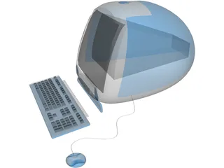Apple iMac Computer 3D Model preview