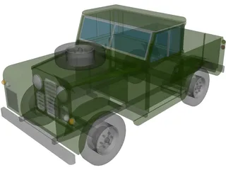 Land Rover 3D Model preview