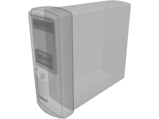 Computer Compaq 3D Model preview