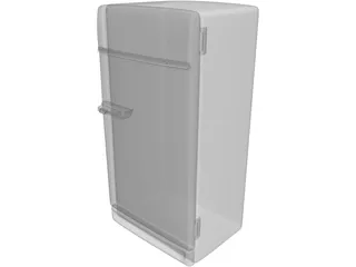 Refrigerator 3D Model preview