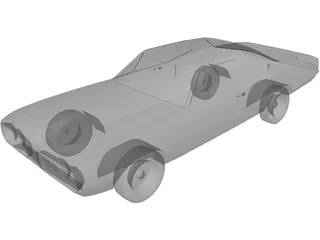 Dodge Coronet (1970) 3D Model preview