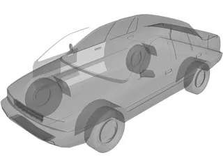 Mitsubishi Mirage (1990) 3D Model preview