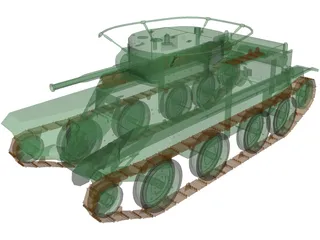 BT-5 3D Model preview