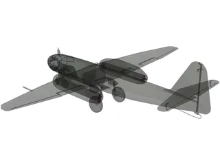 Arado AR-234 3D Model preview