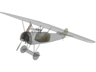 Toy Airplane 3D Model preview
