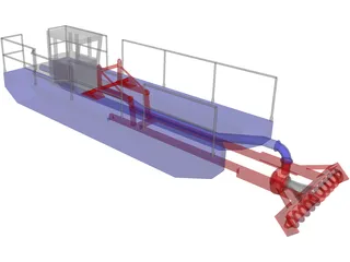 Dredge 3D Model preview