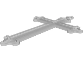 Cross 3D Model preview