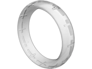Cross Ring 3D Model preview
