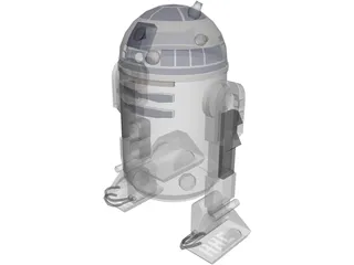 Star Wars R2D2 3D Model preview