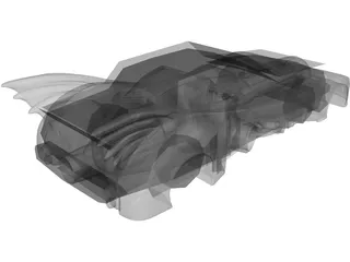Batmobile (1989) 3D Model preview