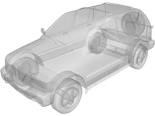 Kia Sportage 3D Model preview