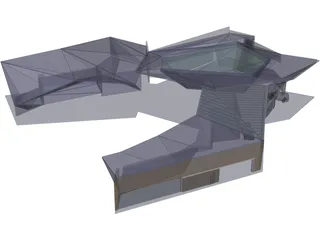 Villa Wally 3D Model preview