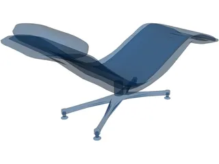 Chair Larus Relax 3D Model preview