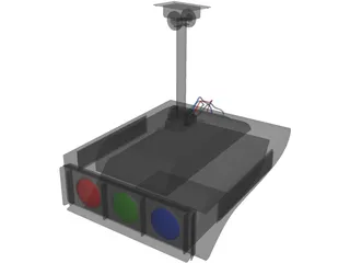 Projector 3D Model preview