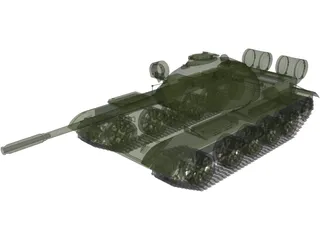 T-55 3D Model preview