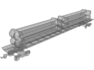 Pipe Carrier 3D Model preview
