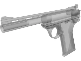 Pistol 3D Model preview