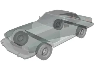 Mercedes-Benz 380 SL (1968) 3D Model preview