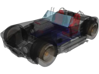 Shelby Cobra [Supercharged] 3D Model preview