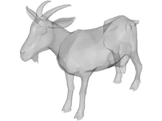 Goat 3D Model preview