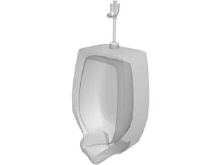 Urinal 3D Model preview
