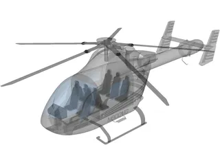 MD-900 Explorer 3D Model preview