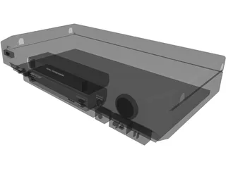 JVC VCR 3D Model preview