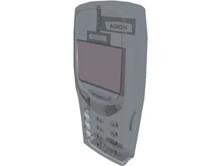 Nokia 3310 Mobile Phone 3D Model preview