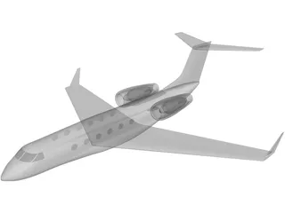 Gulfstream IV 3D Model preview