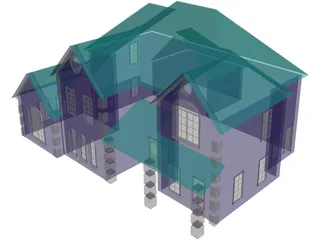 House 3D Model preview