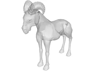 Ram 3D Model preview