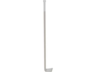 Hockey Stick 3D Model preview