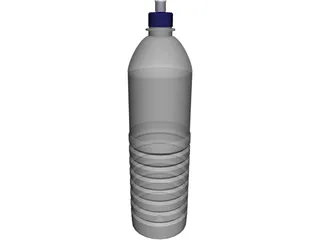 Bottle Sparkletts 3D Model preview