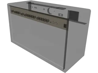 Marshall AMP MG100DFX 3D Model preview