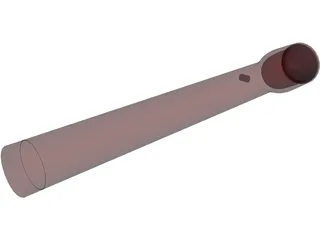 Flashlight 3D Model preview